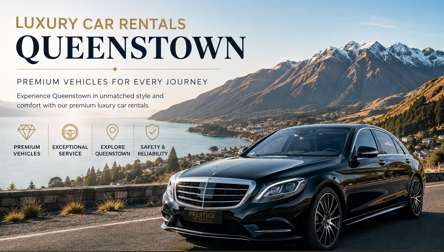 Queenstown Luxury Car Rentals and Chauffeurs