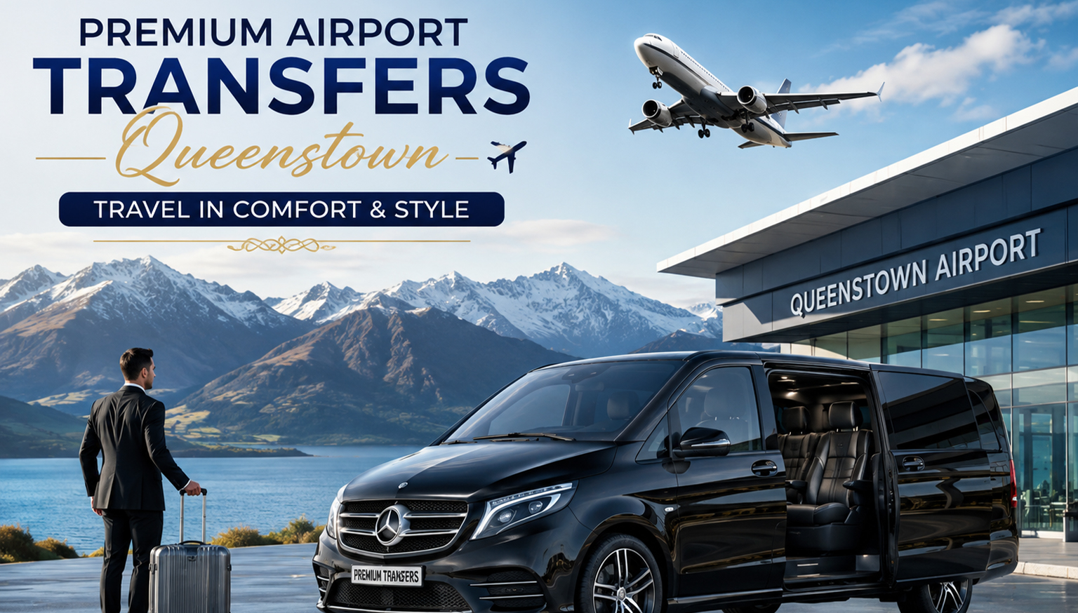 Premium Airport Transfers Queenstown – Travel in Comfort & Style