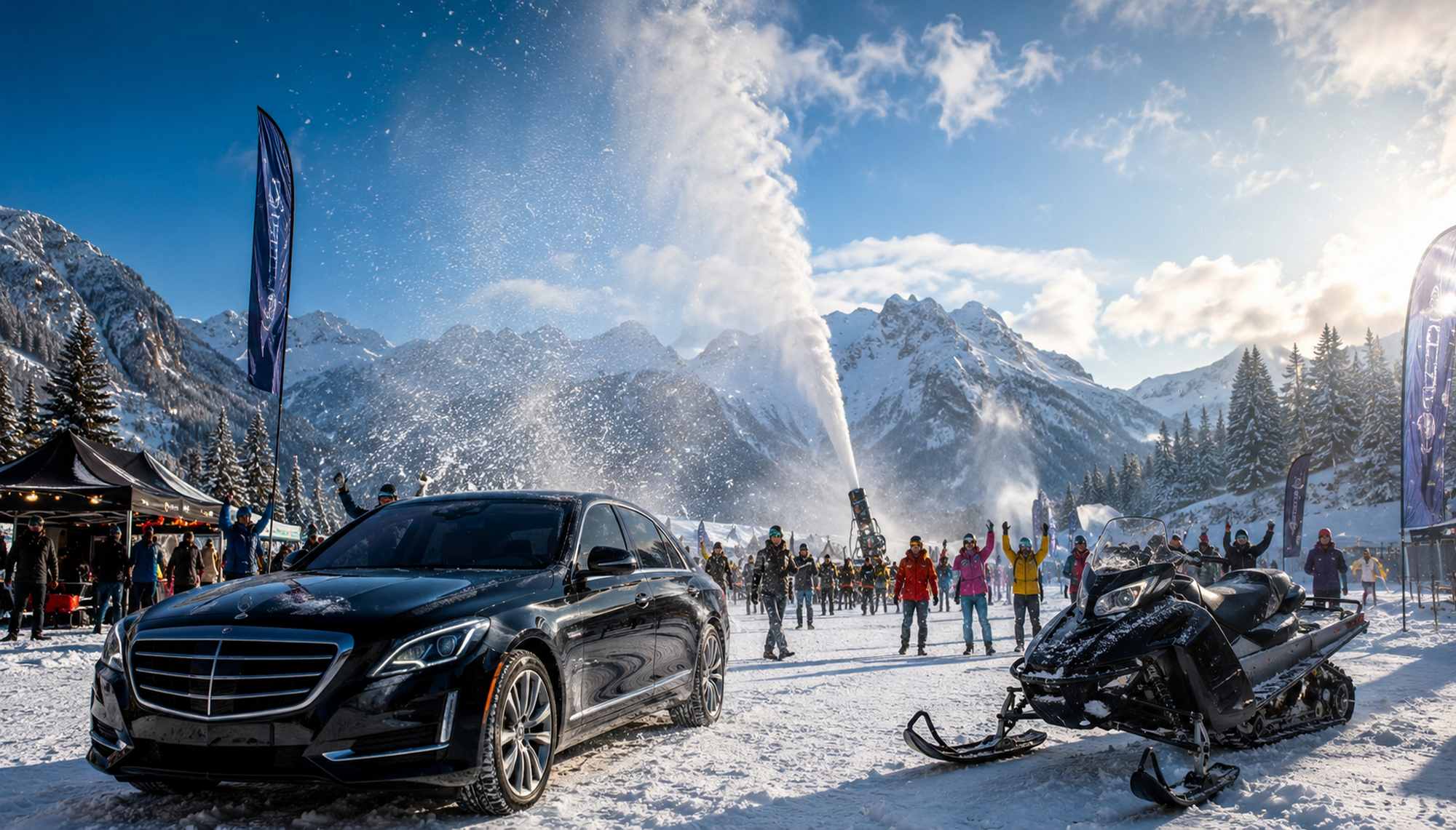 Mountain transfer to Coronet Peak