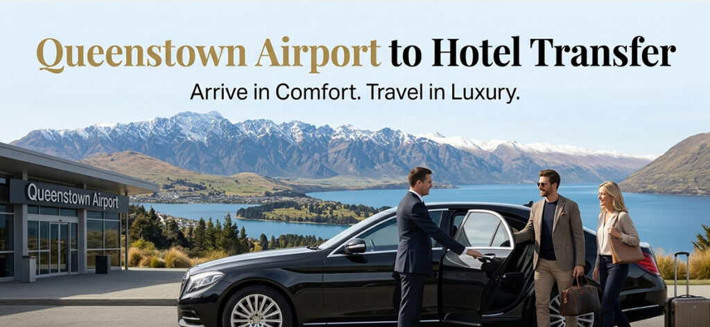 Queenstown airport to hotel transfer