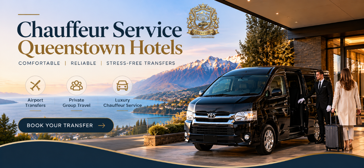 Chauffeur Service Queenstown Hotels – Luxury and Comfortable Transfers with QT Chauffeurs & Rentals